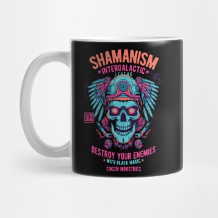 Psychedelic Shaman Skull Mug